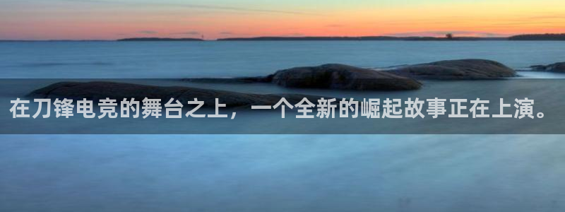 南宫电竞平台：在刀锋电竞的舞台之上，一个全新的崛起故事正在上演。